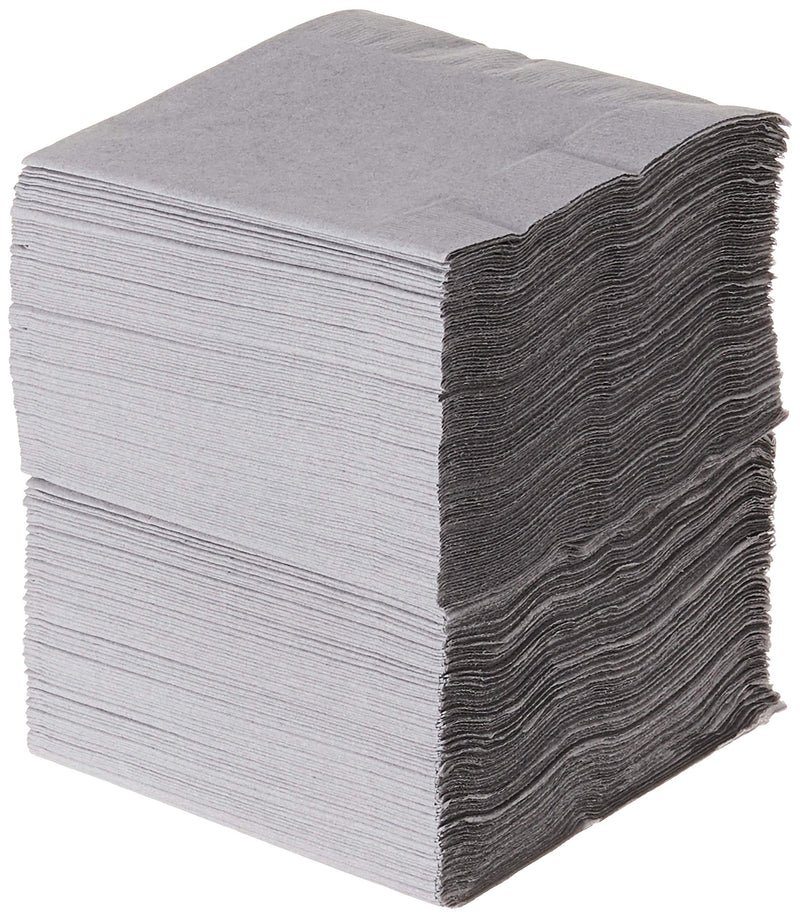 [Australia - AusPower] - Creative Converting Beverage Napkin 2PLY, Shimmering Silver 