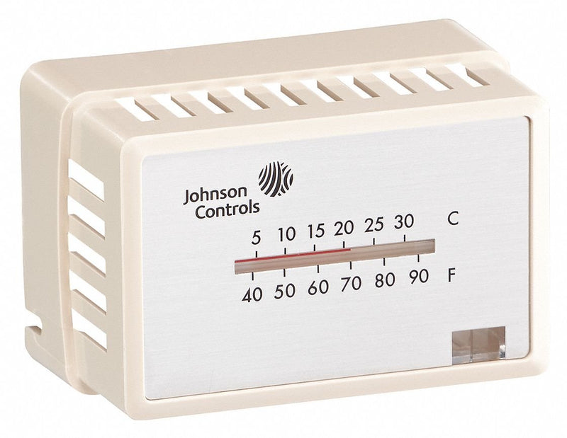 [Australia - AusPower] - Johnson Controls T-4000-3142 Pneumatic Thermostat Cover, White 