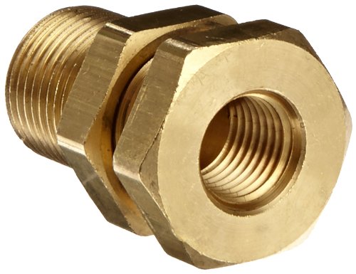 [Australia - AusPower] - EATON Weatherhead 1344 Air Brake Tubing Bulkhead Coupling, 1/4" Female Pipe Thread 