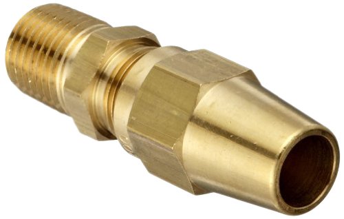 [Australia - AusPower] - EATON Weatherhead 1368X6X2 Air Brake Tubing Male Connector, 3/8" Tube OD, 1/8" Male Pipe Thread 