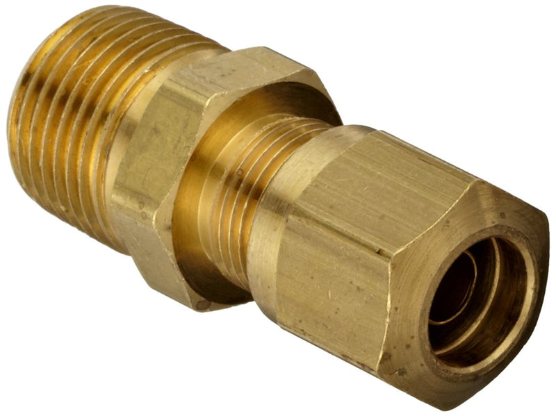 [Australia - AusPower] - EATON Weatherhead 1468X6X6 Air Brake Tubing Male Connector, 3/8" Tube OD, 3/8" Male Pipe Thread 
