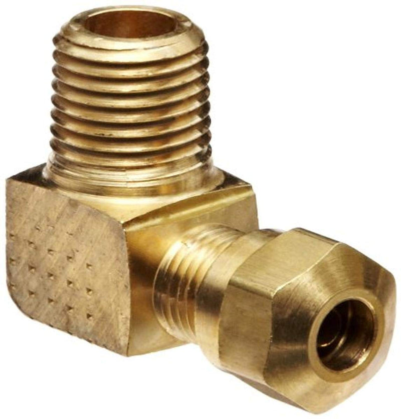 [Australia - AusPower] - EATON Weatherhead 1469X4X4 Air Brake Tubing, 90 Degree Elbow, Male Elbow to Male Pipe Thread, 1/4" Tube OD, 1/4" Male Pipe Thread 