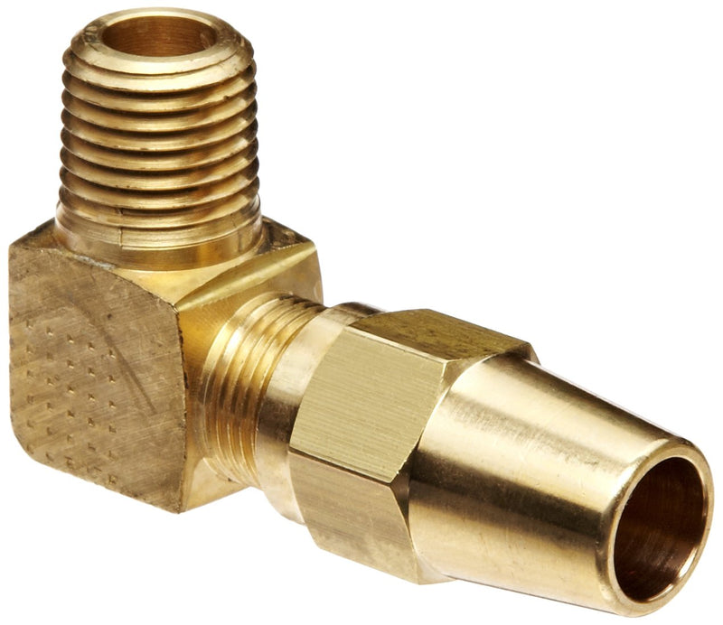 [Australia - AusPower] - EATON Weatherhead 1369X6 Air Brake Tubing, 90 Degree Elbow, Male Elbow to Male Pipe Thread, 3/8" Tube OD, 1/4" Male Pipe Thread 