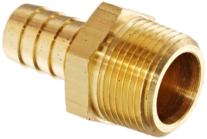 [Australia - AusPower] - EATON Weatherhead 10510B-112 Male Pipe Fitting, CA360 Brass, 5/8" Hose ID, 3/4" Pipe Size 