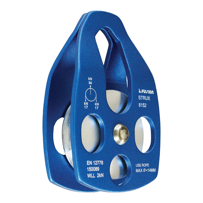 [Australia - AusPower] - Fusion Aluminum Rescue Pulley blue 
