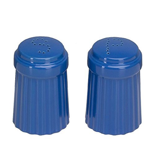 [Australia - AusPower] - Omniware Simsbury Blue Stoneware Salt & Pepper Set 
