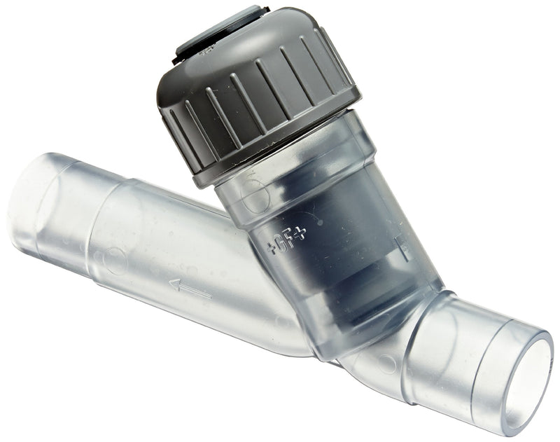 [Australia - AusPower] - GF Piping Systems-192304008 PVC Y Check Valve, Wye, EPDM Seat, EPDM Seal, 1" Spigot 6-13/16 Inches 192304008 
