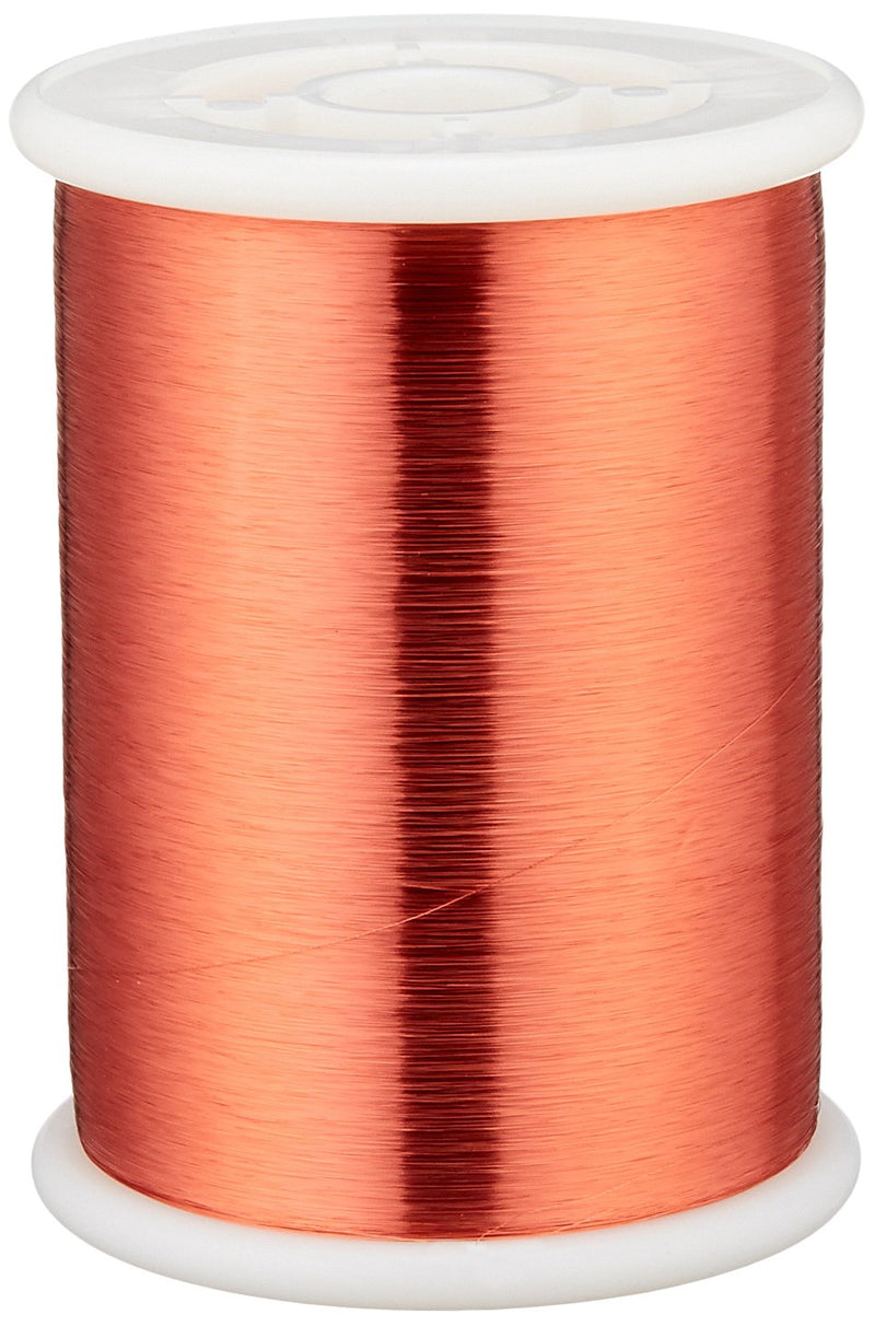 [Australia - AusPower] - Remington Industries 42SNSPR 42 AWG Magnet Wire, Enameled Copper Wire, 1.0 lb, 0.0026" Diameter, 51313' Length, Red 