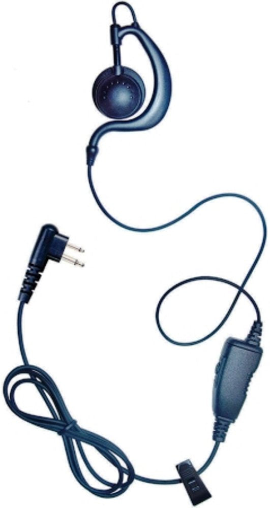 [Australia - AusPower] - Klein AGENT-K1 Agent Single-Wire Surveillance Kit, For use with Kenwood/HYT/Relm Radios, Single-Wire Earpiece with sturdy "C" swivel earloop with clear-audio speaker that rests on the ear 