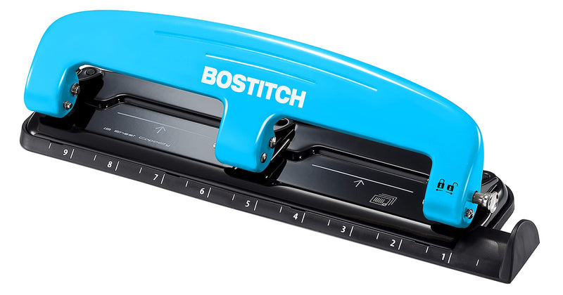 [Australia - AusPower] - PaperPro inPRESS 12 Reduced Effort 3-Hole Punch, 12 Sheets, Blue (2103) 