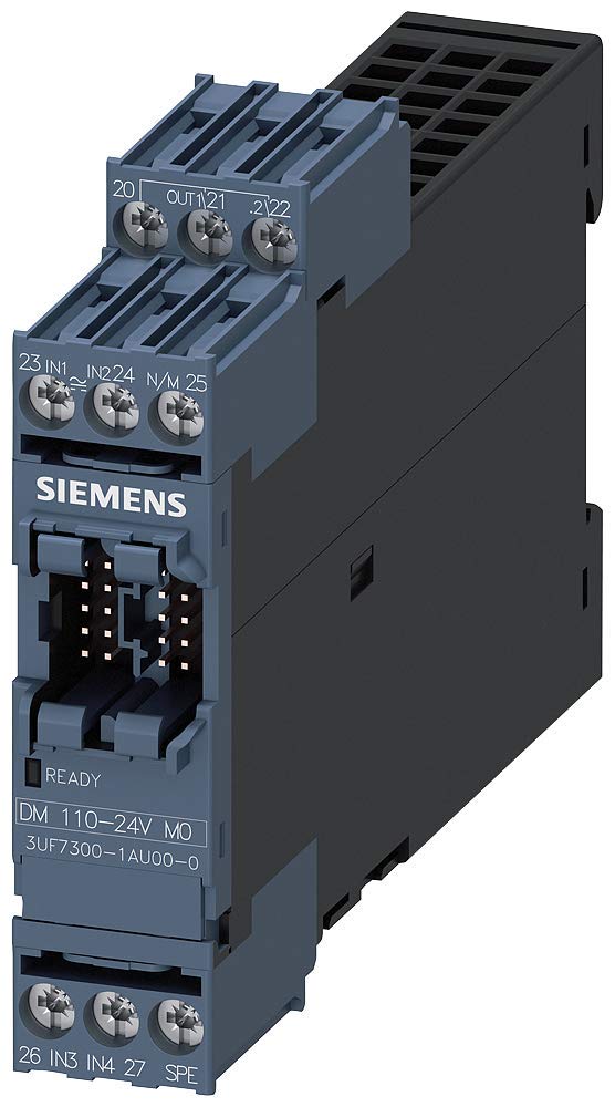 [Australia - AusPower] - Siemens 3UF7 300-1AU00-0 SIMOCODE Digital Module Relay Output, Monostable, 110-240VAC/DC Input Voltage 