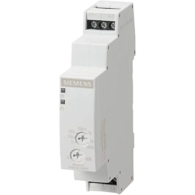 [Australia - AusPower] - Siemens 7PV1518-1AW30 Timing Relay, On Delay Function, 0.05s-100h Time Setting Range, 12-240VAC/DC Control Voltage 