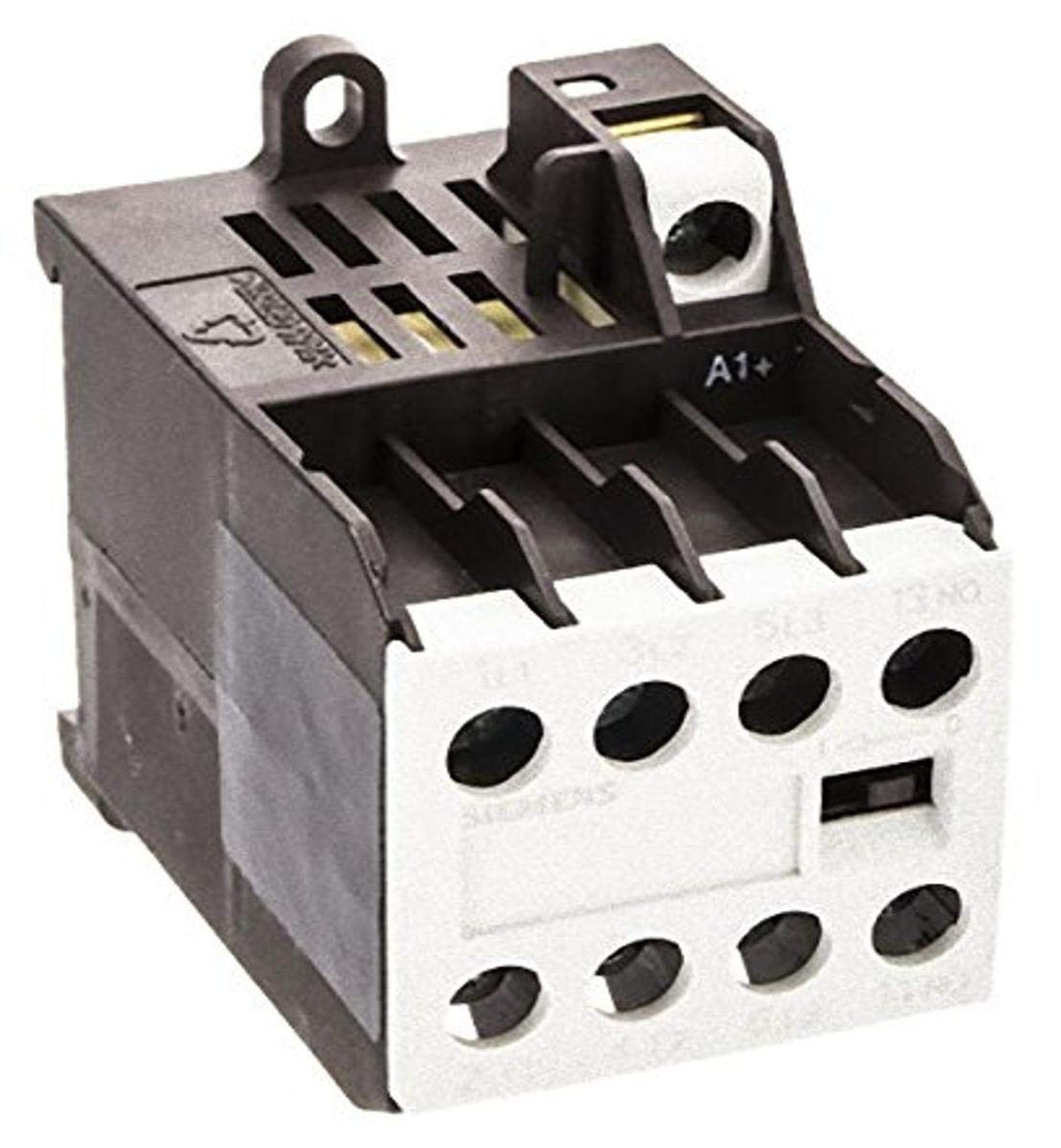 [Australia - AusPower] - Siemens 3TG10 10-0AL2 Coupling Power Relay, Screw Connections, 4 Pin, Hum Free, 35mm Standard Mounting Rail Size, 4 NO Contacts, 20VAC Max Resistive Load, 5Hp Rating of Three Phase Load at 50Hz, 8.4A Max Inductive Current, 230V Control Supply Voltage 