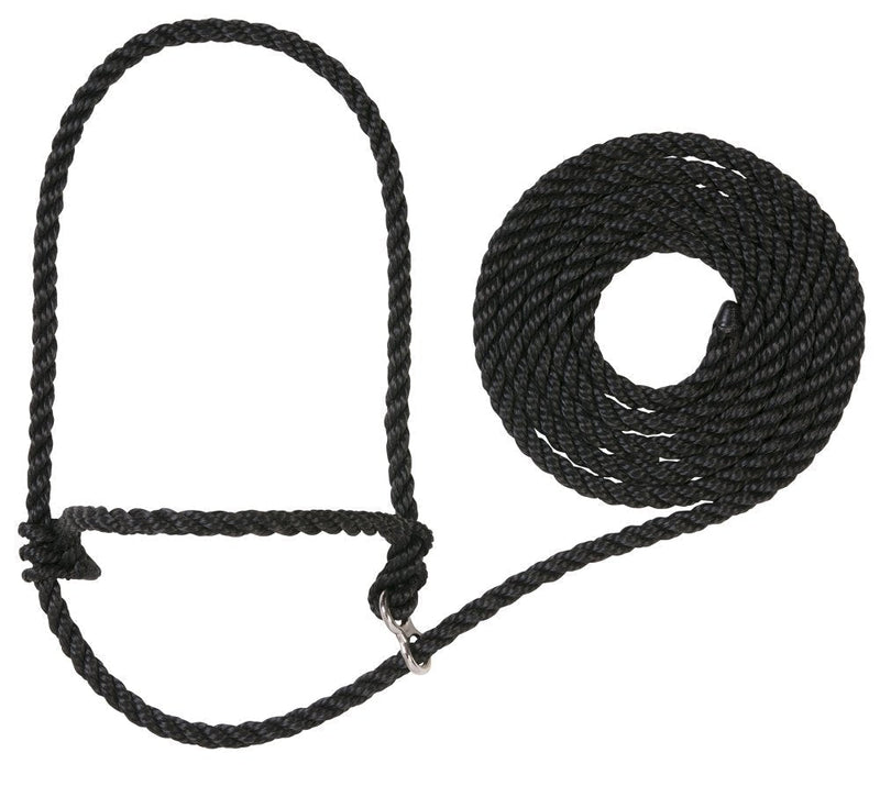 [Australia - AusPower] - Weaver Leather Stierwalt Breaking Halter Black 