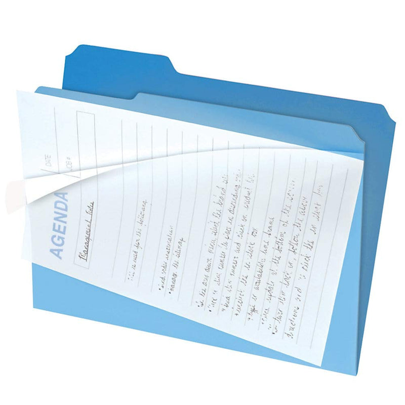 [Australia - AusPower] - Find It Clear View File Folder with Clear Front Sheet, Pack of Six, Assorted Colors (FT07187) 