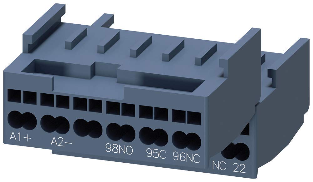 [Australia - AusPower] - Siemens 3RA69 20-2B Control Circuit Terminal, Set for Direct Starters 