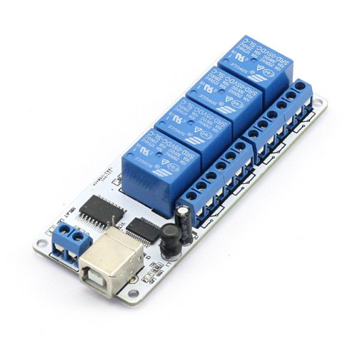 [Australia - AusPower] - SainSmart USB 4 Channel Relay Automation (5V) 