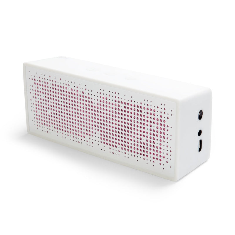 [Australia - AusPower] - a.m.p SP1 Portable Bluetooth Speaker, White 