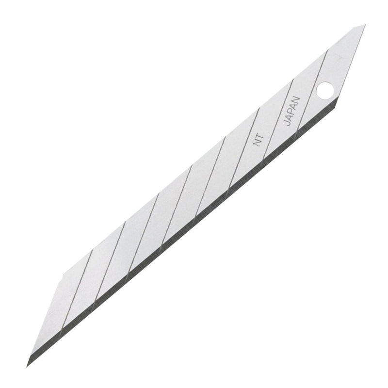 [Australia - AusPower] - NT Cutter 9mm Snap-Off Precision Blades, 30 Degree Blades, 50-Blade/Pack, 1 Pack (BD-50P) - Silver Color Carbon Steel 50-pack 