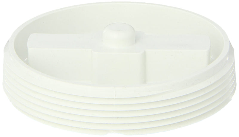[Australia - AusPower] - Spears P110 Series PVC DWV Pipe Fitting, Flush Plug, 4" NPT Male 