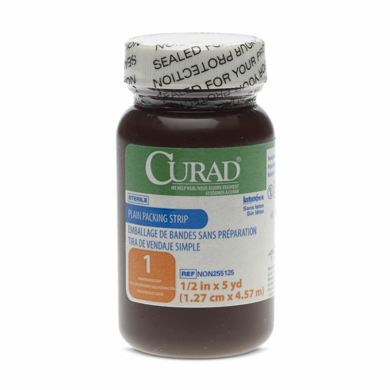 [Australia - AusPower] - Curad - NON255125 CURAD Sterile Plain Packing Strips, 1/2"X 5YDS (12 Count) 