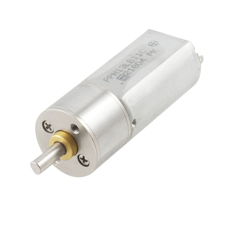 [Australia - AusPower] - uxcell DC 6V 16GA 600RPM Gear Box Dia Robot Micro Geared Motor Silver Tone 