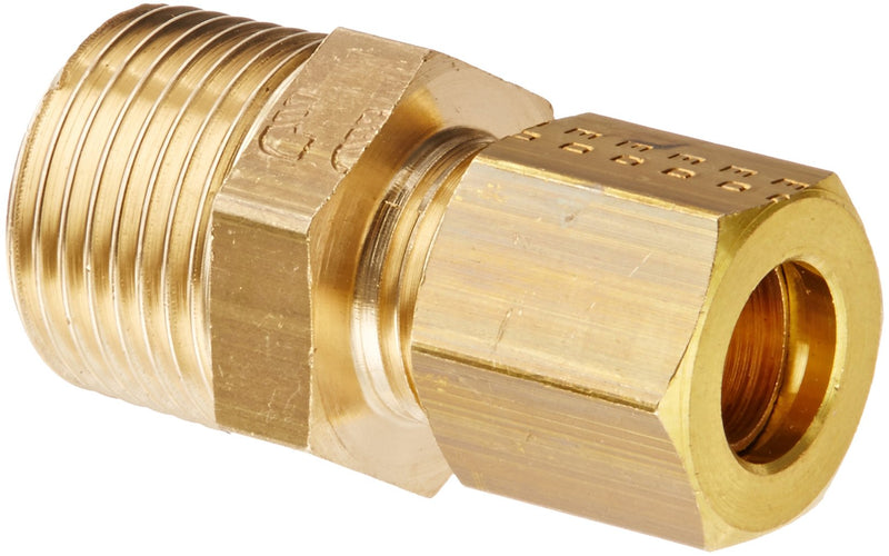 [Australia - AusPower] - Legris 0105 08 17 Brass Compression Tube Fitting, Connector, 8 mm Tube OD x 3/8" BSPT Male 