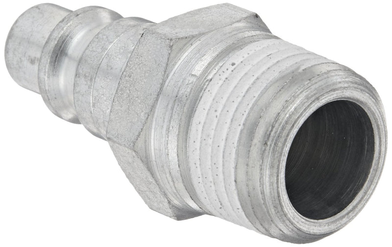 [Australia - AusPower] - Legris 9084 30 22 Nylon & Nickel-Plated Brass Tube Fitting, Plug, 1/2" NPT Male 