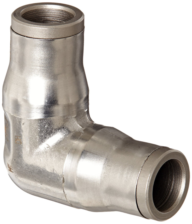 [Australia - AusPower] - Legris 3802 10 00 Stainless Steel 316 Push-to-Connect Fitting, 90 Degree Union Elbow, 10 mm Tube OD 