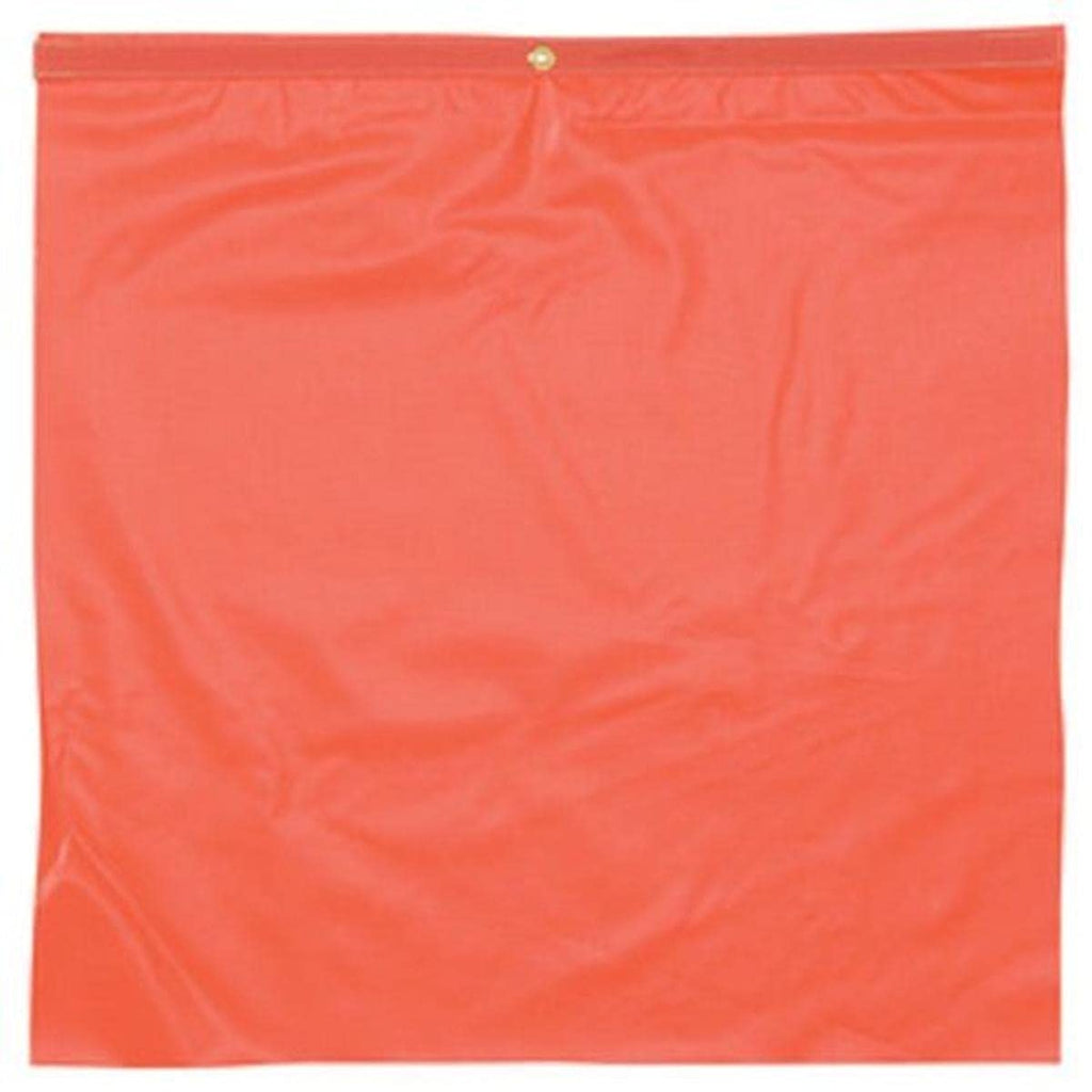 [Australia - AusPower] - Safety Flag SFT18 18-Inch Vinyl Safety Flags with Dowel, Red/Orange 