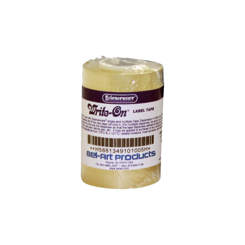 [Australia - AusPower] - SP Bel-Art Clear Tape for Protective Labeling System; 36yd Length, 1 in. Width, 1 in. Core (Pack of 3) (F13491-0100) 1" Width 