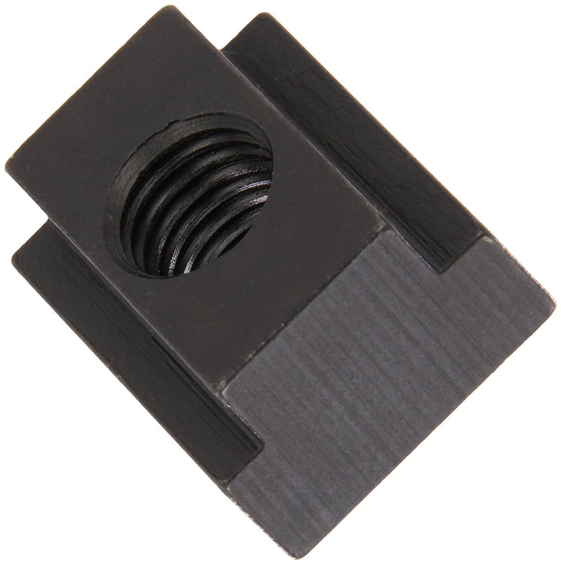 [Australia - AusPower] - Te-Co 41412T Black Oxide 1018 Steel Tapped Through T-Slot Nut, 1/2"-13 TPI, 3/4" Height x 1-1/8" Width x 11/16" Table Slot (Pack of 5) 