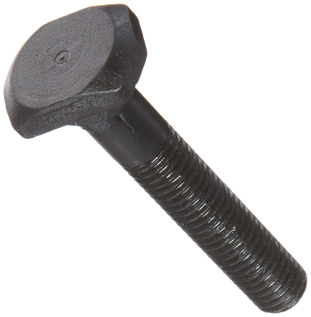 [Australia - AusPower] - Te-Co 45209 Black Oxide Medium Carbon Steel T-Slot Bolt, 3/8"-16 TPI, 2" Thread Length, 3" Length, 13/16" x 11/16" x 3/16" Head, 3/8" Table Slot (Pack of 2) 