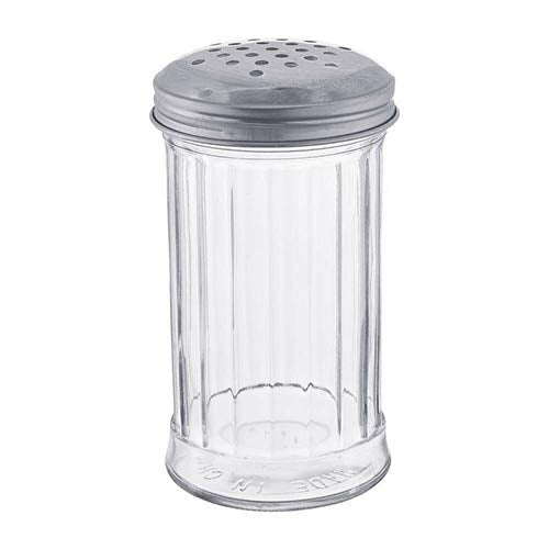 [Australia - AusPower] - Adcraft PSJ-12PT Sugar Shaker/Pourer with Plastic Base and Perforated Top 