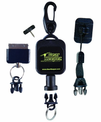 [Australia - AusPower] - Hammerhead Industries Gear Keeper Smartphone Retractor RT5-5470 – Features Heavy-Duty Multiple Mount-Snap Clip/Threaded Stud with Q/CI Lanyard - Made in USA 