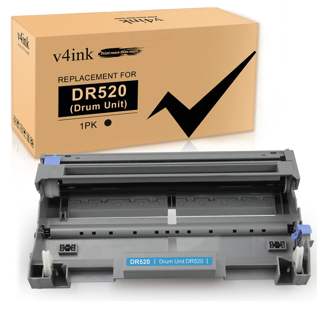 [Australia - AusPower] - V4INK 1PK Compatible DR-620 DR-520 Drum Replacement for Brother DR520 DR620 Drum for Brother HL-5250DN HL-5340D HL-5370DW MFC-8480DN MFC-8690DW MFC-8860DN MFC-8890DW DCP-8060 DCP-8065DN Printer 