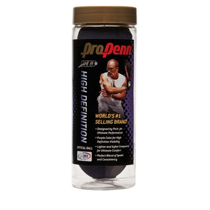 [Australia - AusPower] - Penn Racquetballs - Pro High Definition, 1 Can Quantity 