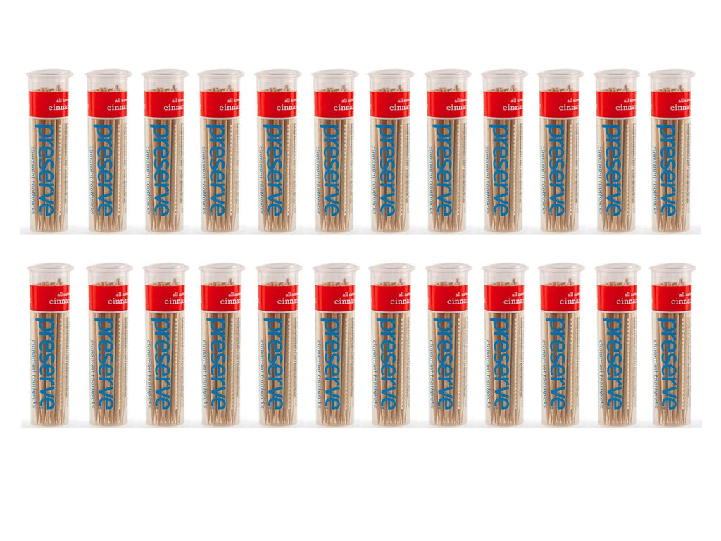 [Australia - AusPower] - Preserve Toothpicks, Cinnamint, 24 canisters 
