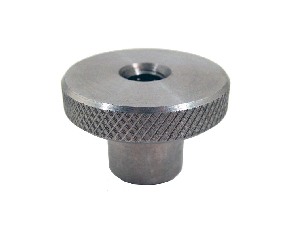 [Australia - AusPower] - JW Winco Stainless Steel 303 Round Clamping Tapped Knob, Knurled, Threaded Through Hole, 1/4"-20 Thread Size x 3/4" Thread Depth, 1" Head Diameter (Pack of 1) 
