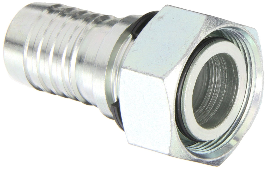 [Australia - AusPower] - Aeroquip 1S32DL20 Carbon Steel Global Crimp Hose Fitting DKO Light Duty Female Swivel Fitting , Straight, 1-1/4" Hose ID, 35 mm Tube Size 