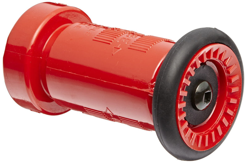 [Australia - AusPower] - Dixon Valve & Coupling CFB150NST Thermoplastic Fire Equipment, Constant Flow Fog Nozzle, 1-1/2" NST (NH) - Red 