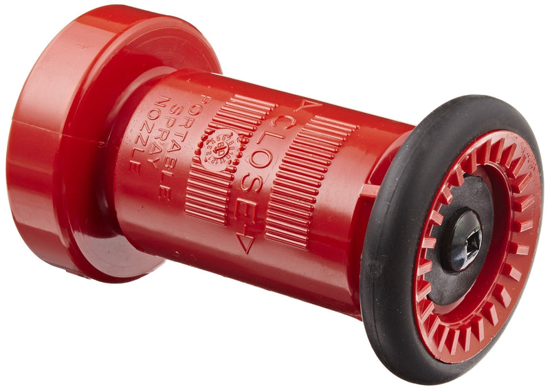 [Australia - AusPower] - Dixon Valve CFB2015S Thermoplastic Fire Equipment, Constant Flow Fog Nozzle, 2" SIPT (NPSH) - Red 1-(Pack) 