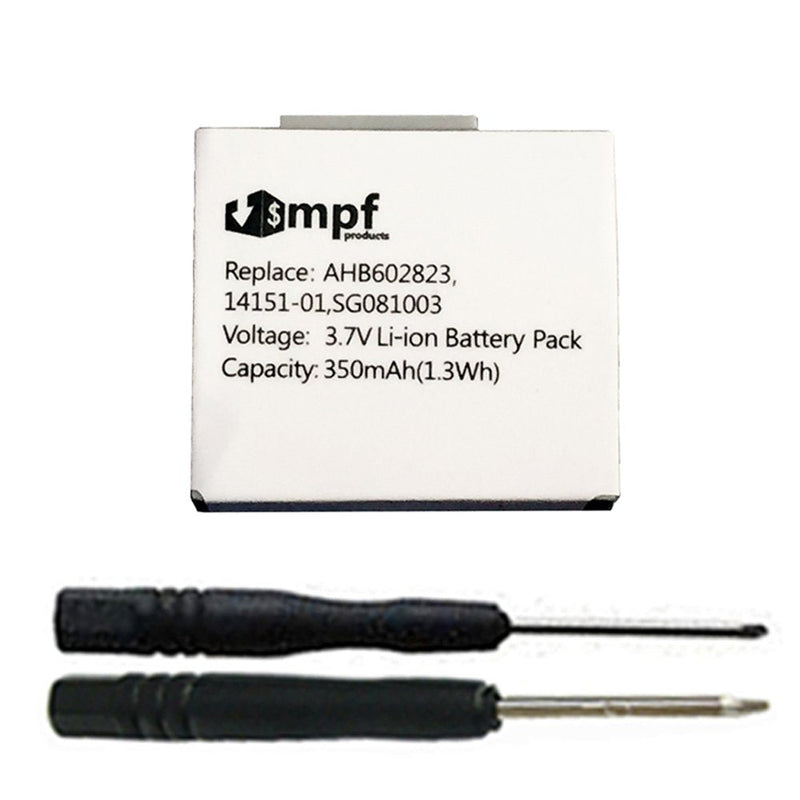 [Australia - AusPower] - MPF Products 3.7V 350mAh 2901-249 14151-01 26-02180 Battery Replacement Compatible with GN Netcom 9120, 9125 and Jabra GN9125 Wireless Headsets with Installation Tools 