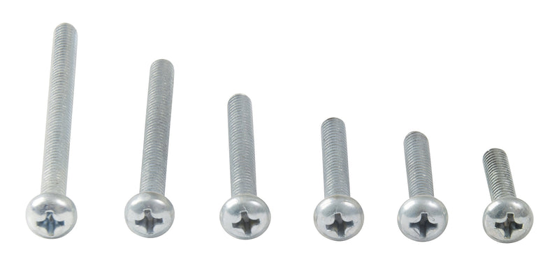 [Australia - AusPower] - Gardner Bender SK-832T Electricians Screw Kit, 8-32 Round Phillips Head, 20 pc of ?, ?, 1, 1¼, 1 ?, & 2 in. Electrical Screws, 120 Pc. Kit 