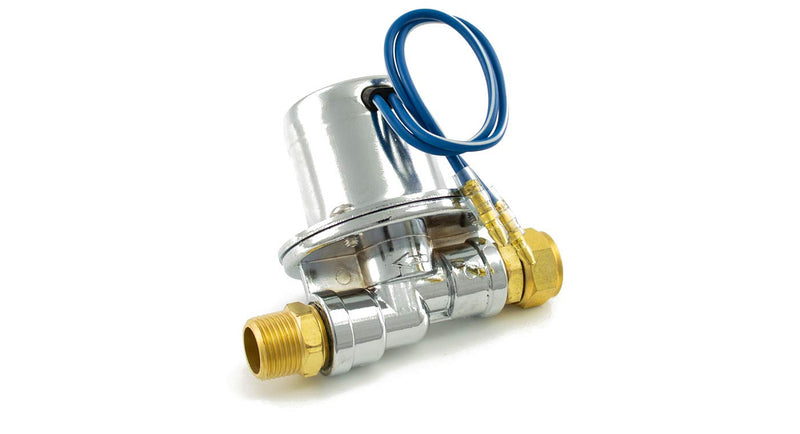 [Australia - AusPower] - Chrome 3/8 in Solenoid Valve 