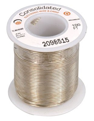 [Australia - AusPower] - Jameco Valuepro 3815-100 Solid Tinned-Copper Bus Bar Wire, 16 AWG, 100' Length 
