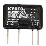 [Australia - AusPower] - Kyoto Electric KB20C06A Relay Pin, Solid State, 32V DC, Input 6 Amp, 280V AC Output, 4-Pin, 0.9" H x 1.4" L x 0.3" W 