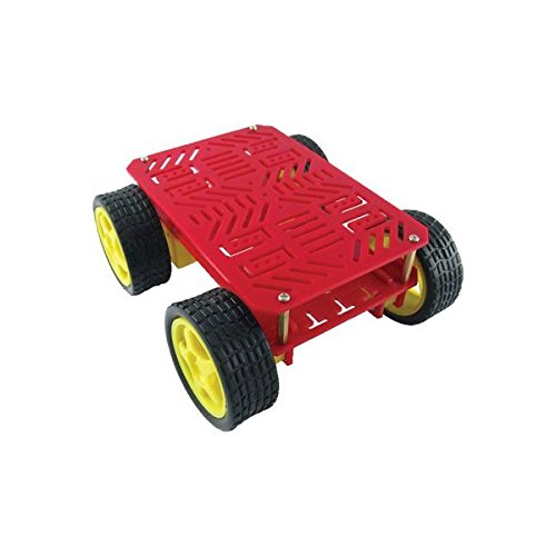 [Australia - AusPower] - DAGU HI-TECH ELECTRONICS DG008 Drive Robot Chassis with Motors, 3 Volt, 10 RPM, 4 Wheel 