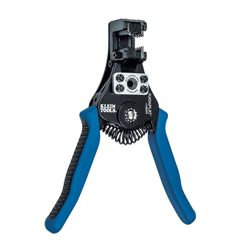 [Australia - AusPower] - Klein Tools 11063W Wire Cutter / Wire Stripper, Heavy Duty Automatic Wire Stripper Tool for 8-20 AWG Solid and 10-22 AWG Stranded Electrical Wire 