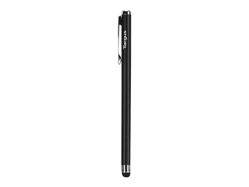 [Australia - AusPower] - Targus Slim Stylus Pen for Tablets and Smartphones, Apple iPad, Samsung Galaxy and ALL Touchscreen devices with Slim Durable Rubber Tip, Black (AMM12US) 